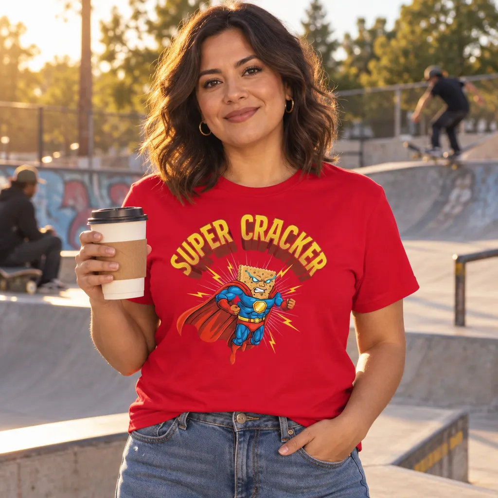 Super Cracker Viral Meme Graphic Tee
