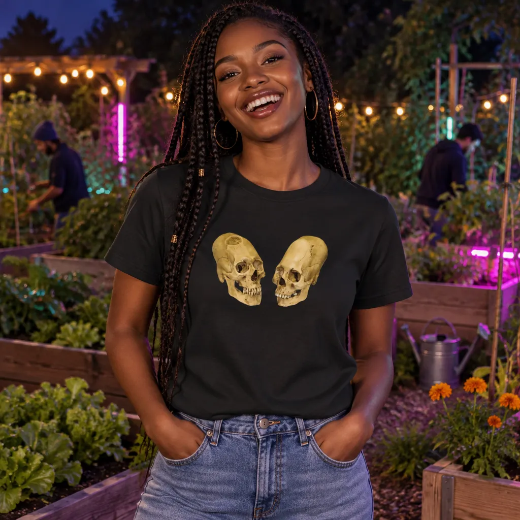 Expanding Skull Meme Tee