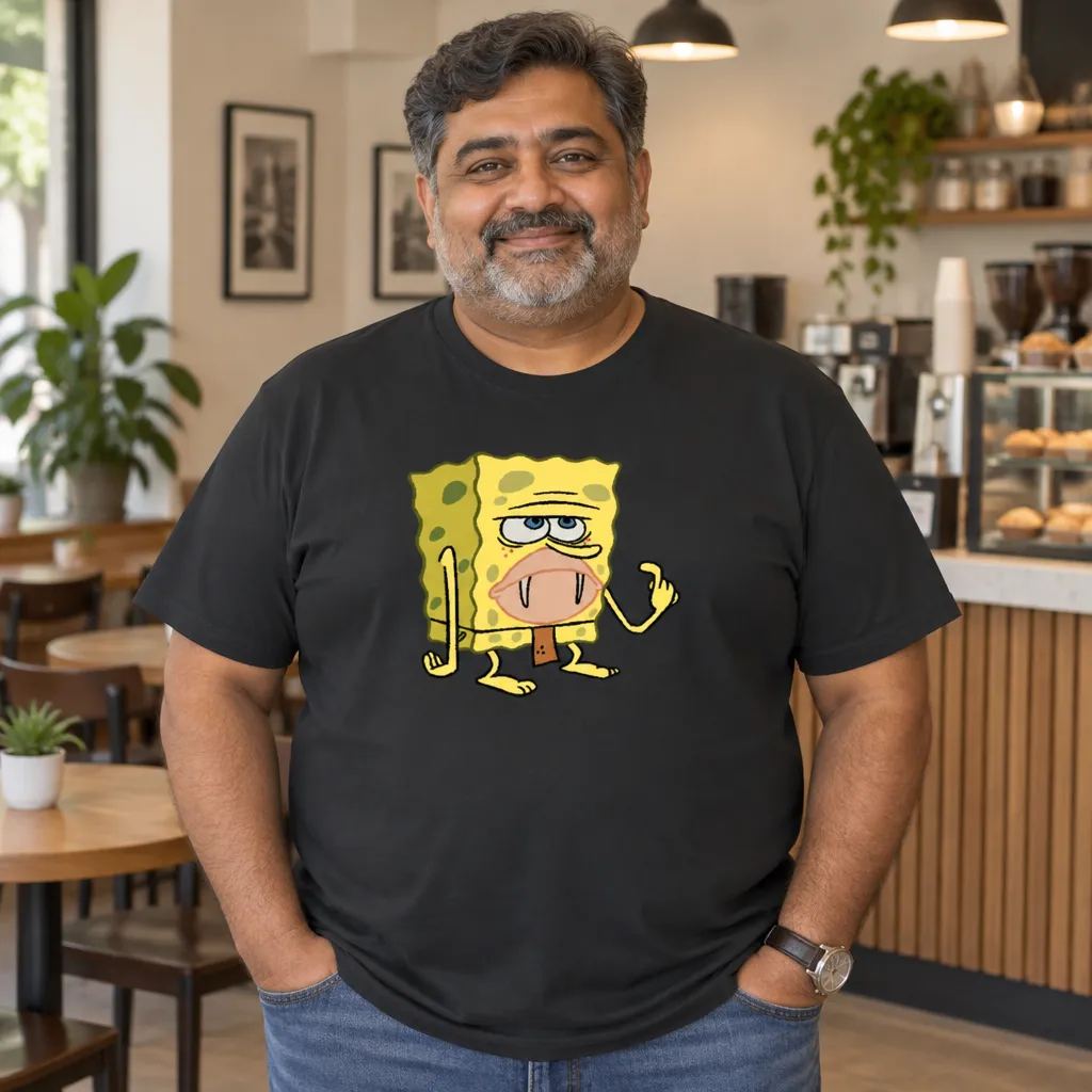 Caveman SpongeBob T-Shirt