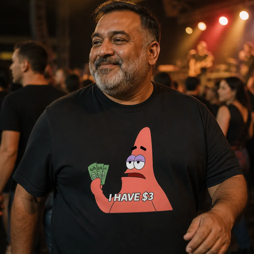 Three Dollars Life | Meme Tee