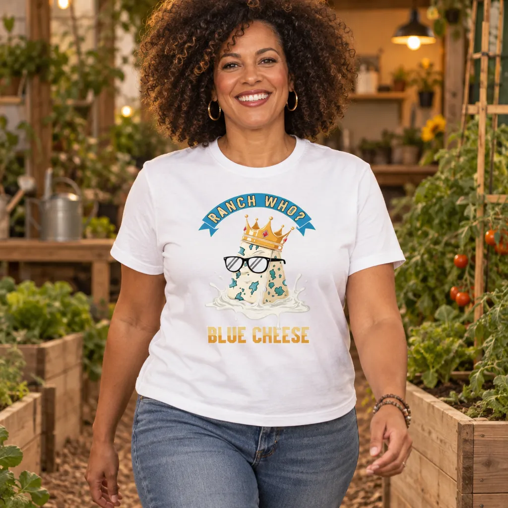 Blue Cheese Drip Graphic Tee