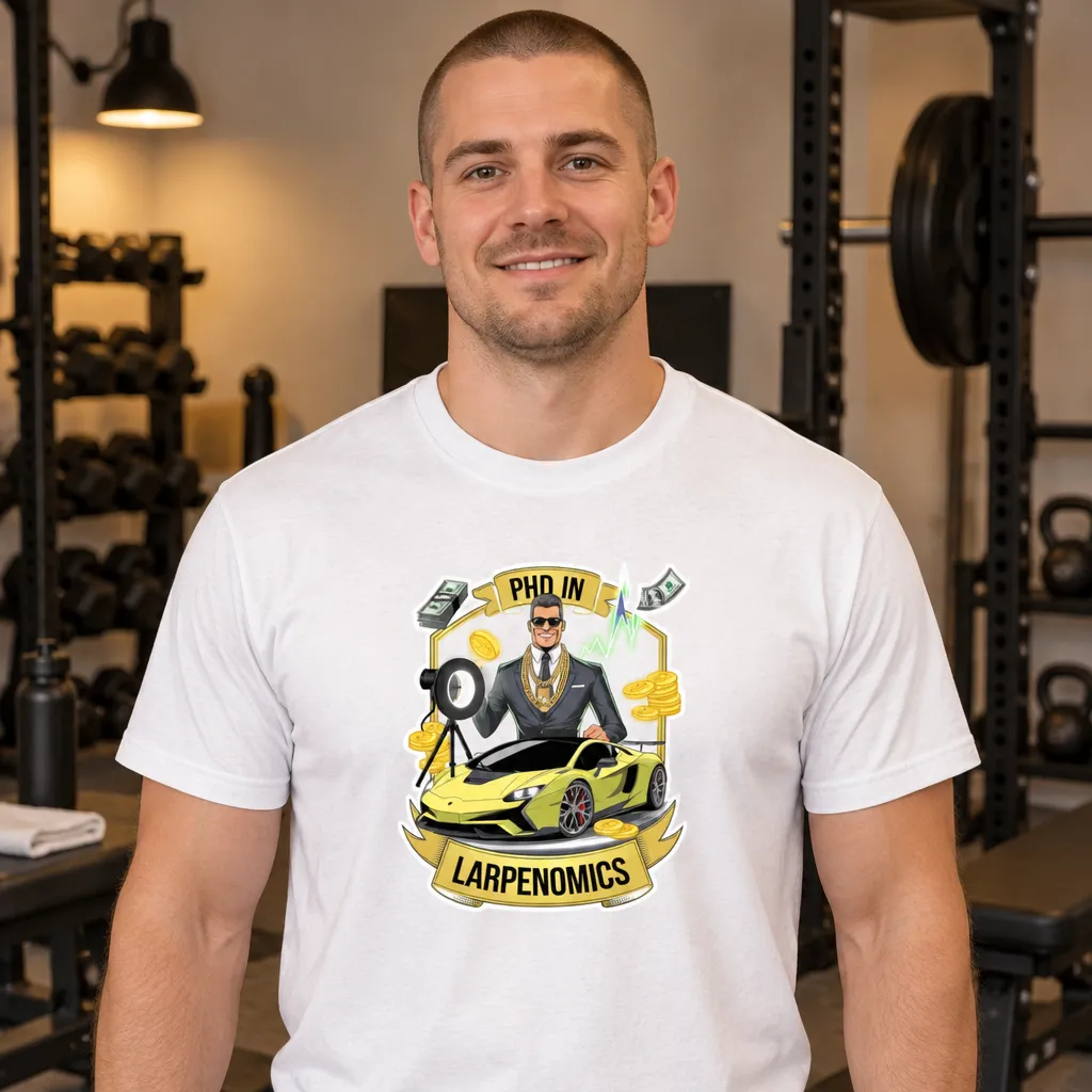 PhD In Larpenomics Graphic T-Shirt