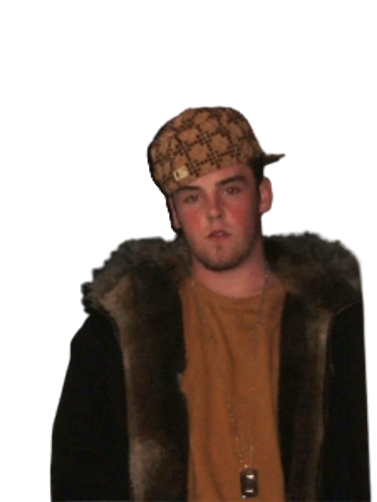 Scumbag Steve T-Shirt Graphic Print Artwork Detail