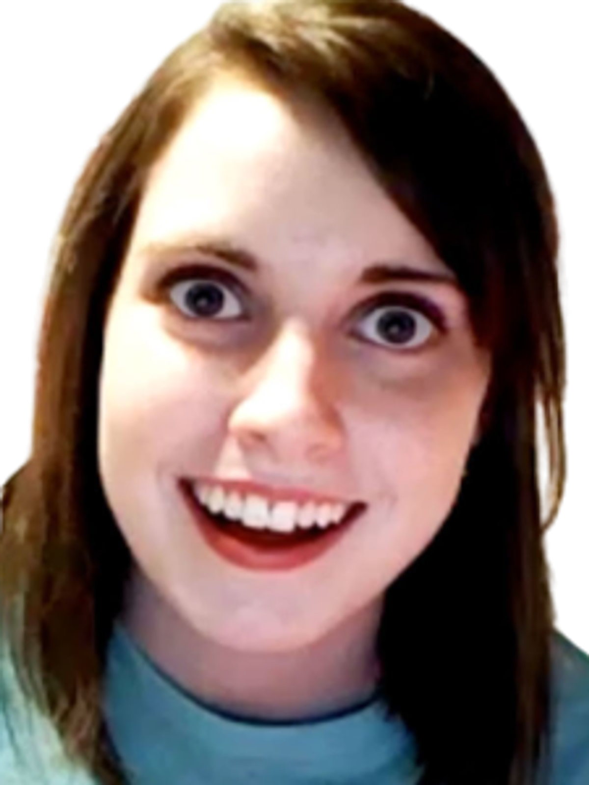 Overly Attached Girlfriend T-Shirt Graphic Print Artwork Detail