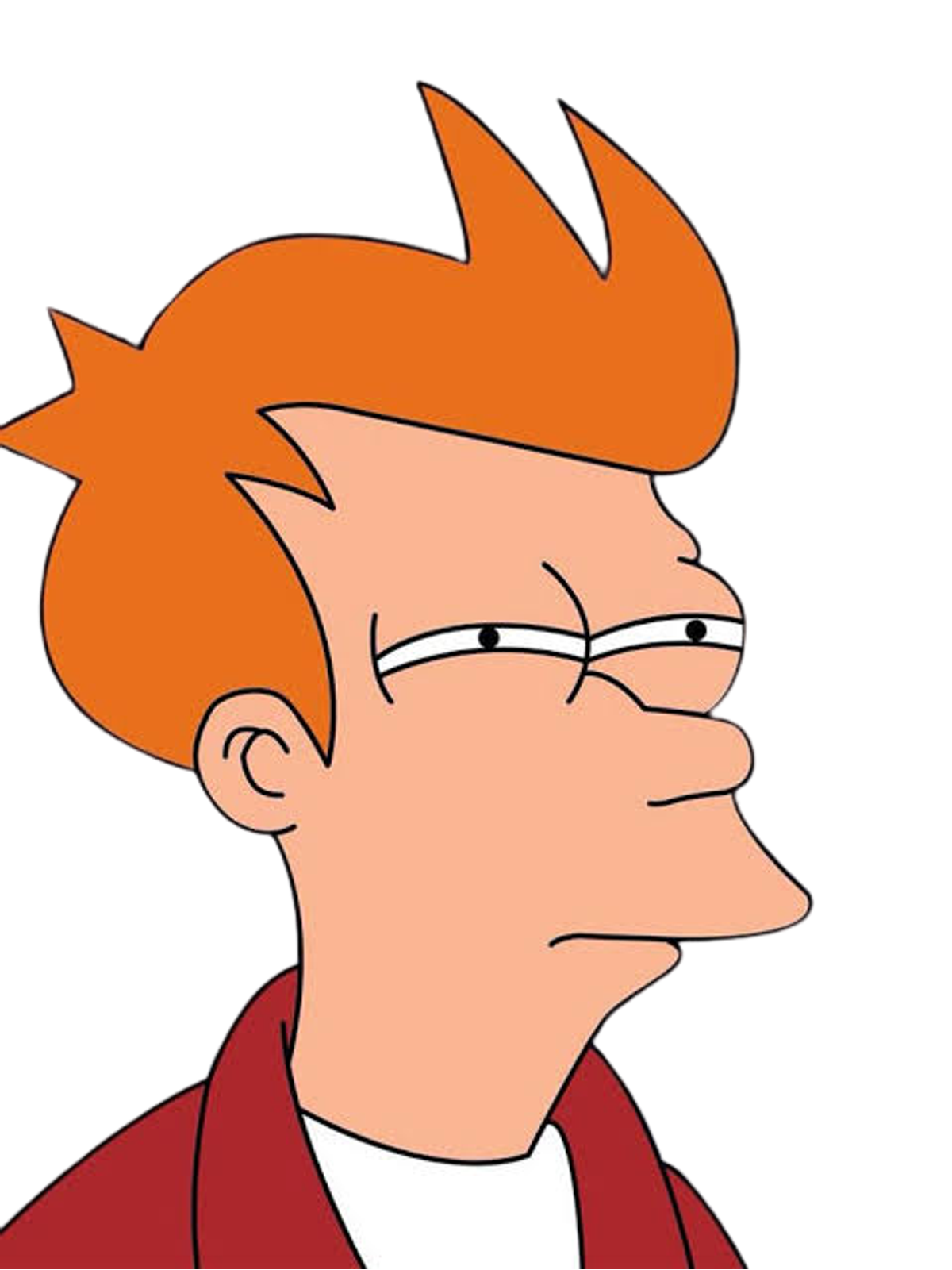 Futurama Fry T-Shirt Graphic Print Artwork Detail