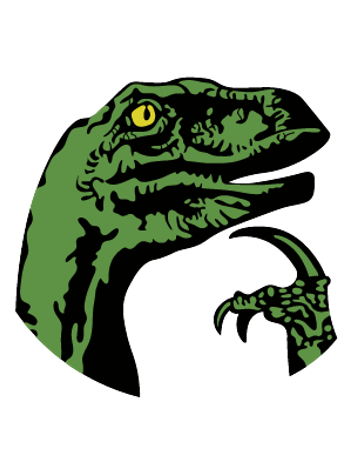 Philosoraptor T-Shirt Graphic Print Artwork Detail