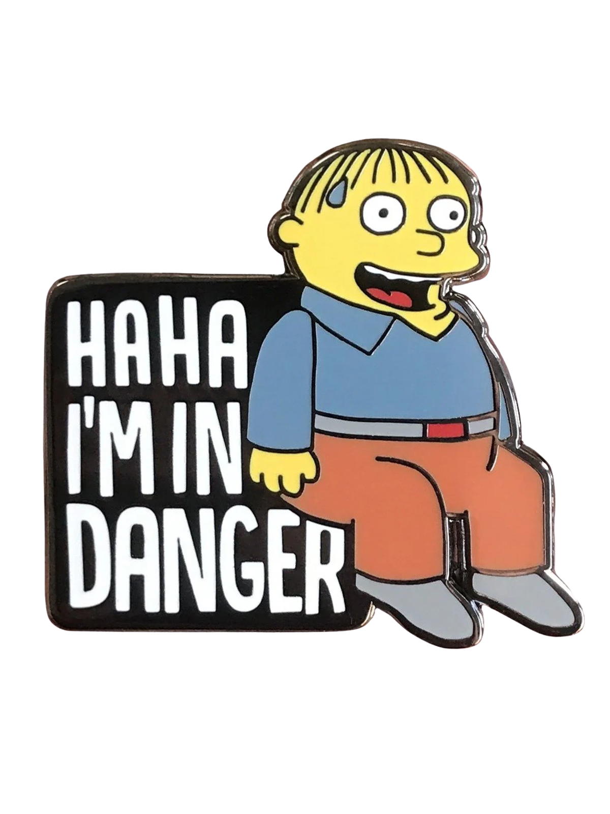 Ralph "I'm in Danger" T-Shirt Graphic Print Artwork Detail