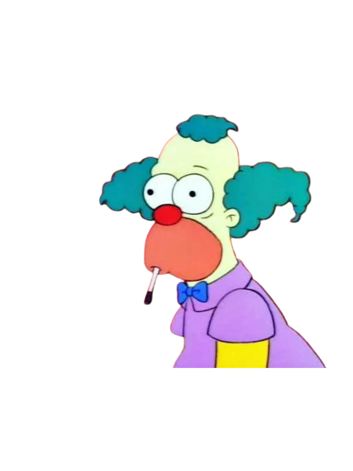 Krusty "What the Hell Was That?" T-Shirt Graphic Print Artwork Detail
