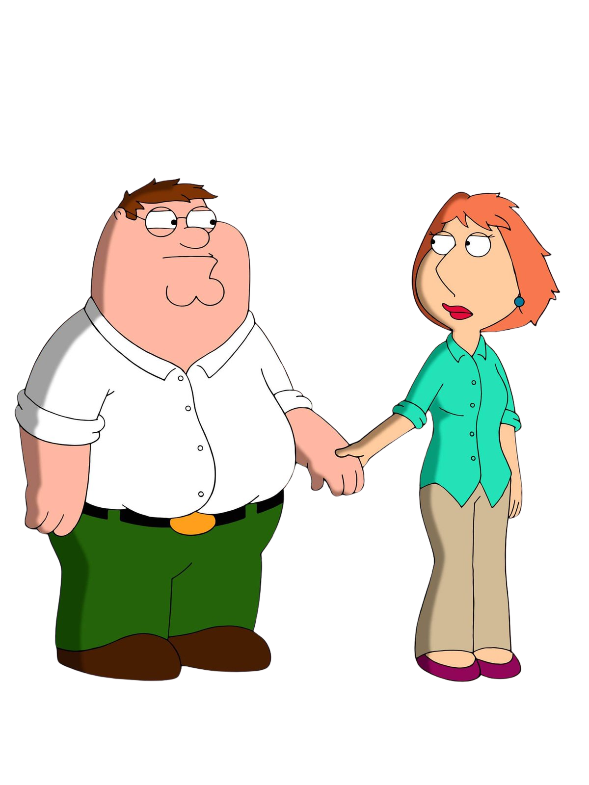 Lois Holding Peter T-Shirt Graphic Print Artwork Detail