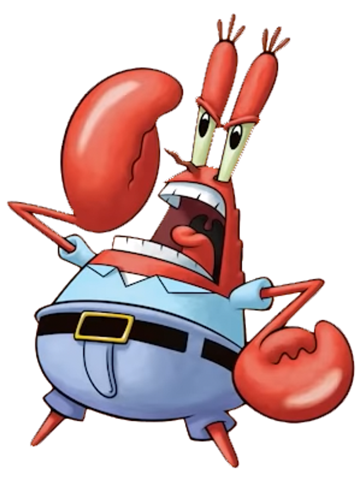 Mr. Krabs Blur T-Shirt Graphic Print Artwork Detail