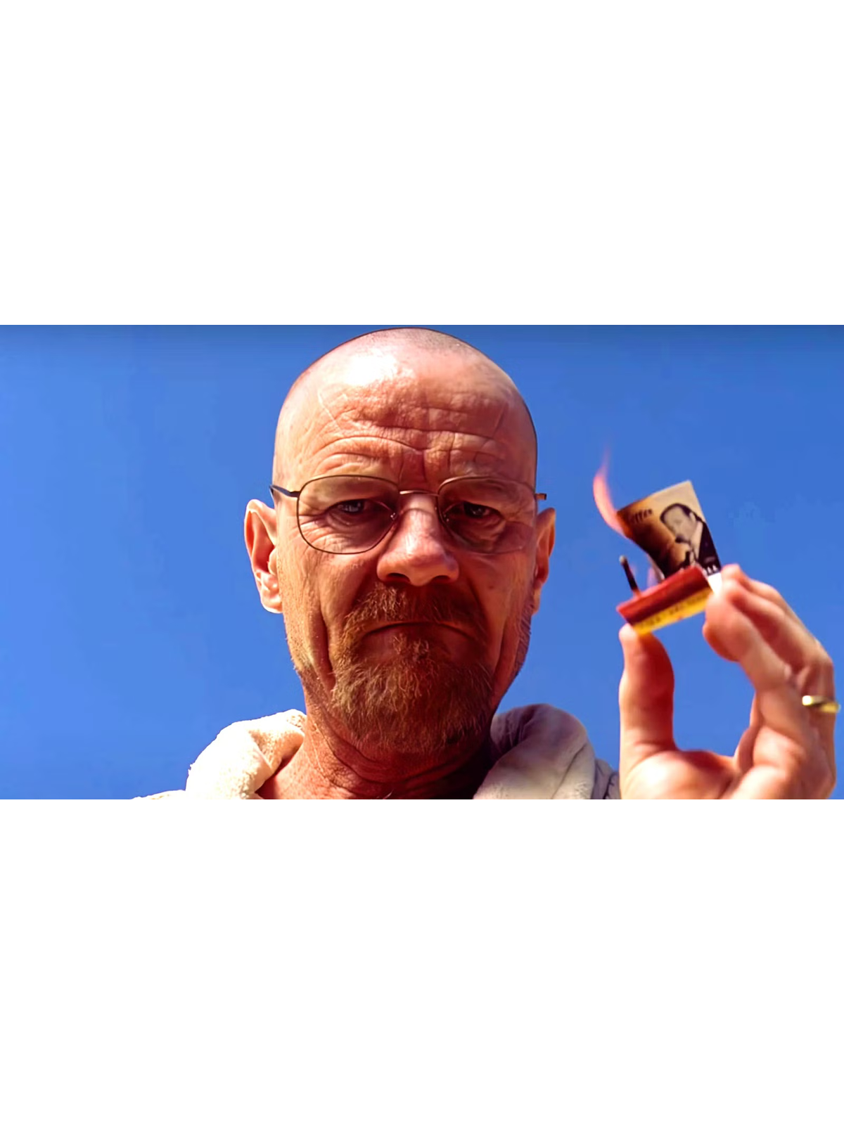 Angry Walter: Intense Focus Meme Tee Graphic Print Artwork Detail