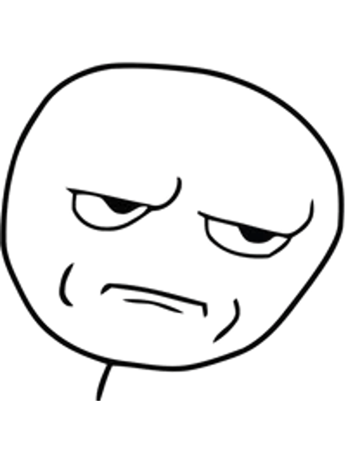 Are You Kidding Me? Rage Face Meme Tee Graphic Print Artwork Detail