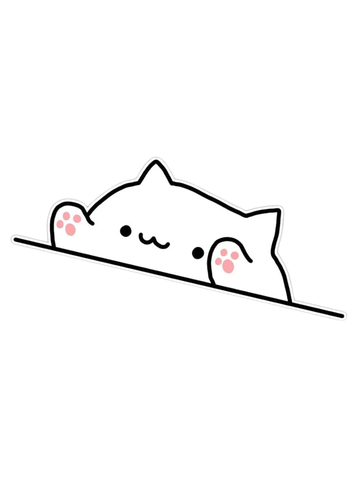 Bongo Cat Jam Session Tee Graphic Print Artwork Detail