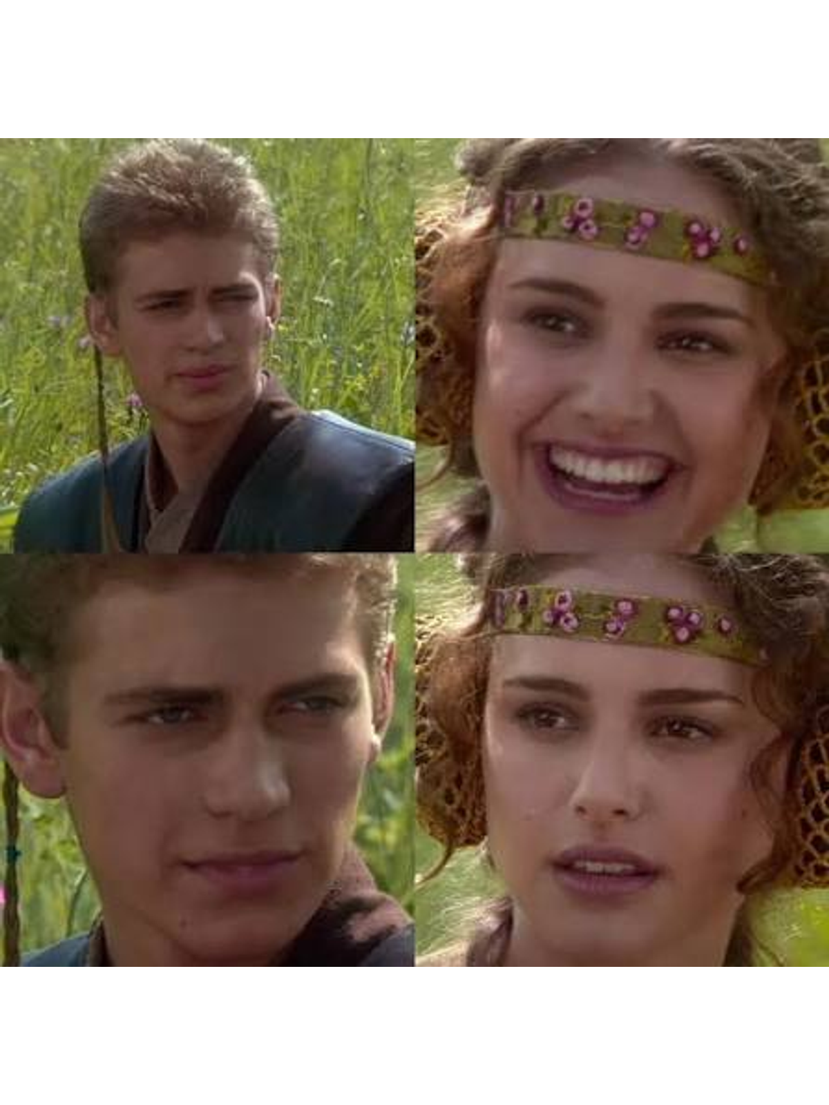 Anakin Padmé: I Hate Sand Meme T-Shirt Graphic Print Artwork Detail