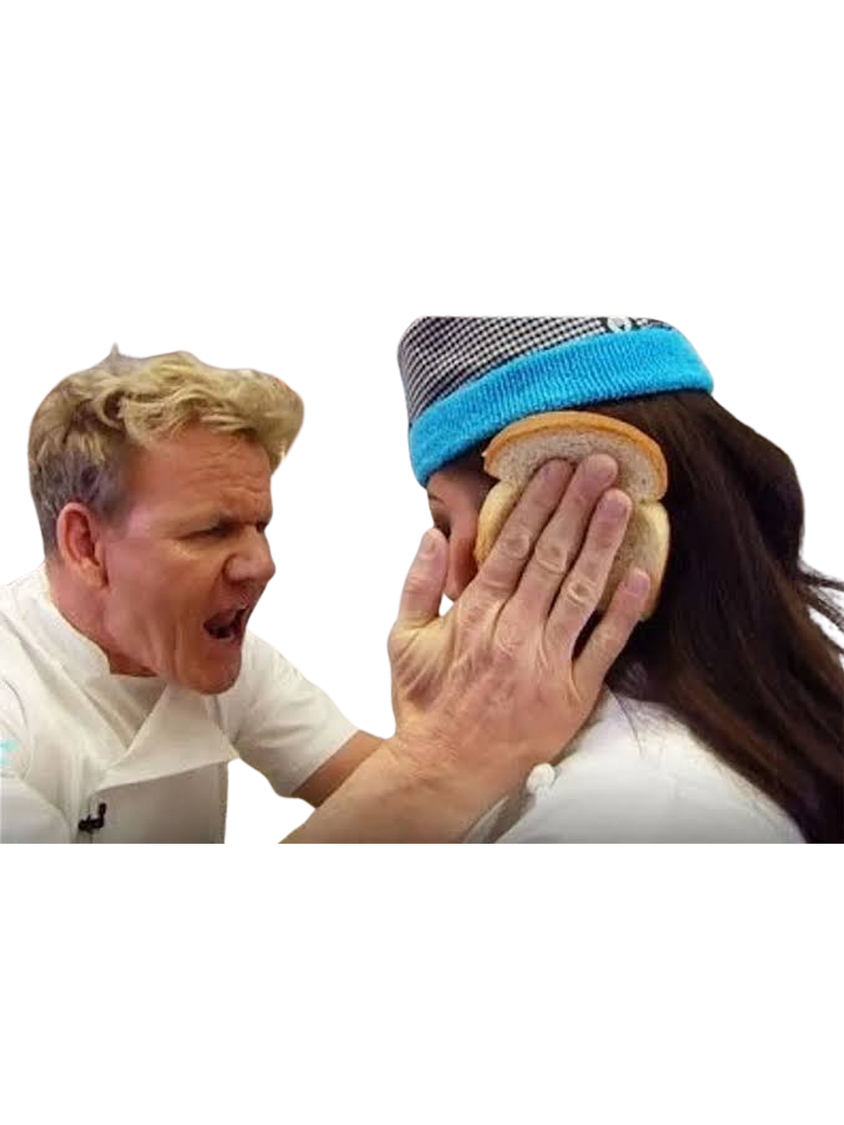 Idiot Sandwich Meme Tee - Chef Ramsay Graphic Print Artwork Detail