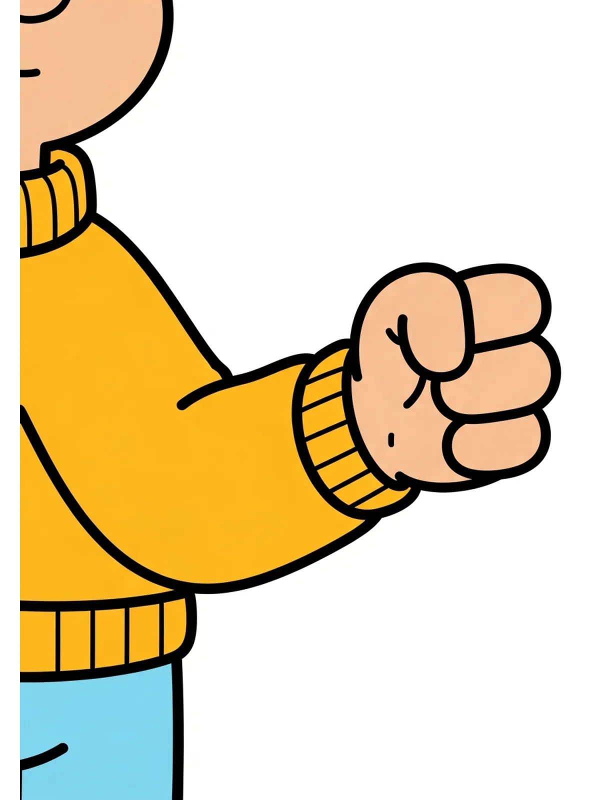Internet Rage Fist Tee Graphic Print Artwork Detail