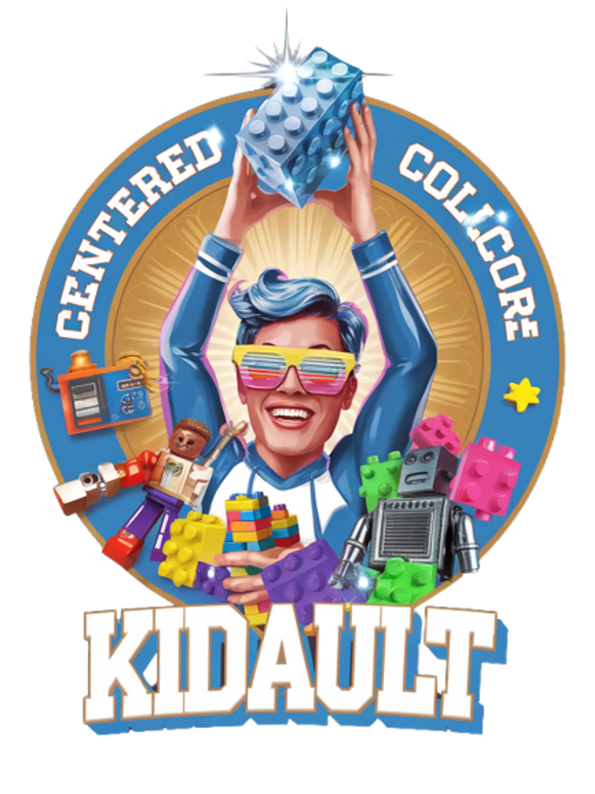 Certified Kidult Graphic T-Shirt Graphic Print Artwork Detail