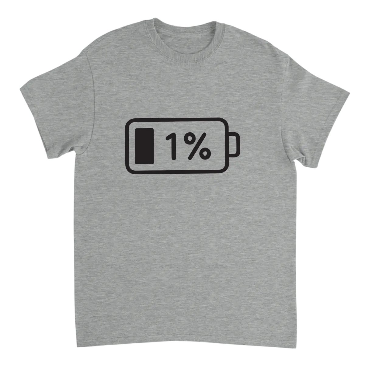 99% Download Bar Stuck Frustration Tee T-Shirts - Grey