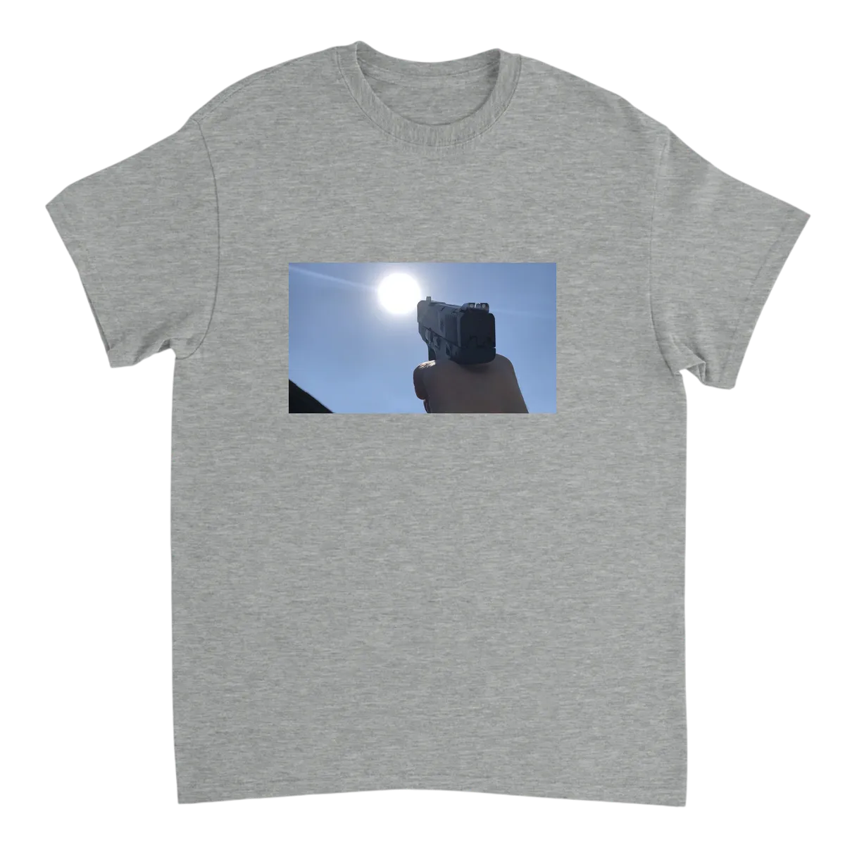 Aim For The Sun: Independence Day Tee Red T-Shirts Photo 4