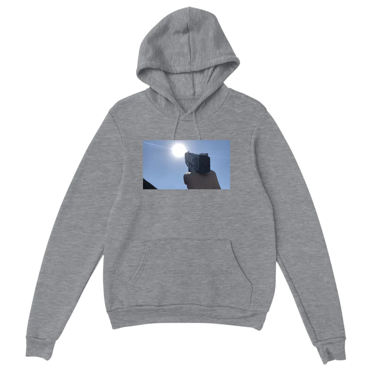 Aim For The Sun: Liberty Launch Hoodie Black Hoodies Photo 3