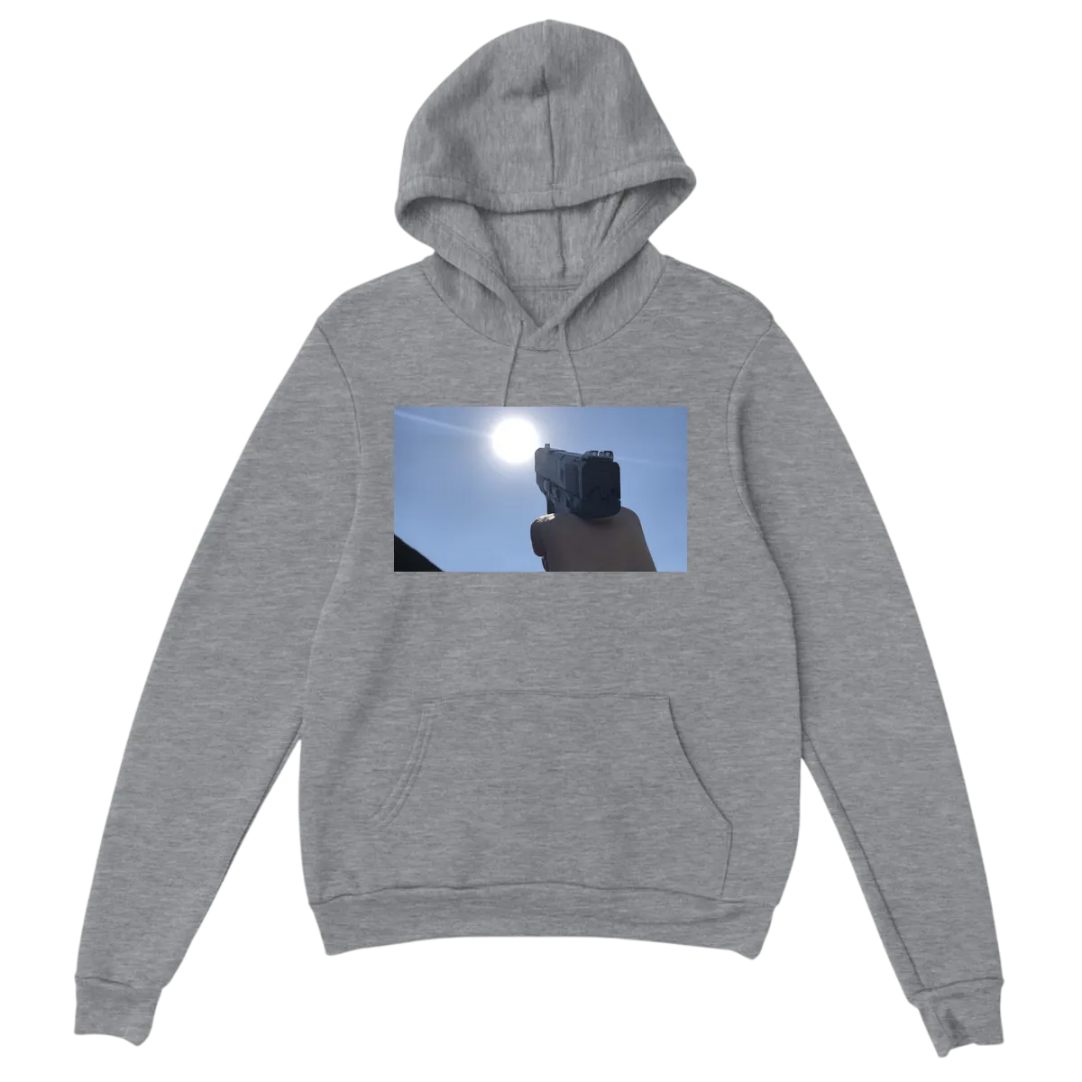 Aim For The Sun: Liberty Launch Hoodie Black Hoodies Photo 3