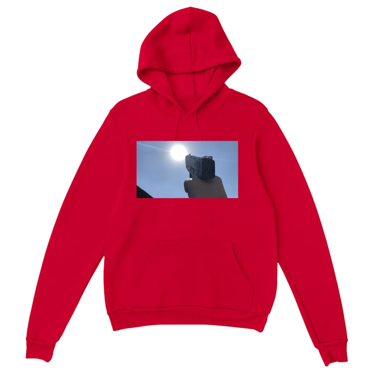 Aim For The Sun: Liberty Launch Hoodie Black Hoodies Photo 4