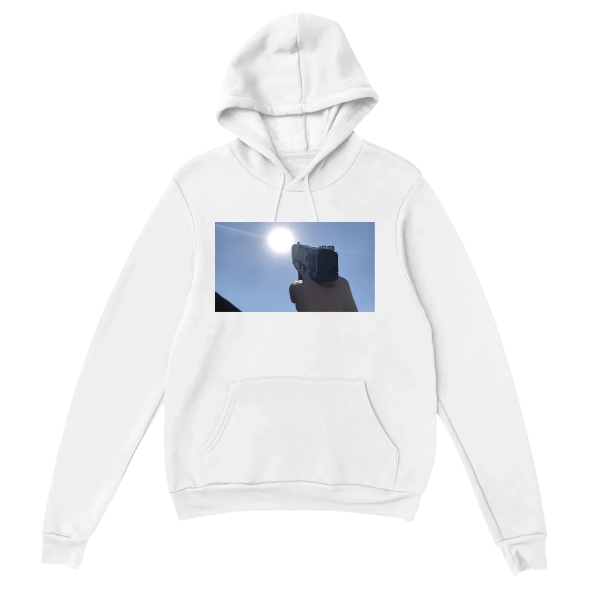 Aim For The Sun: Liberty Launch Hoodie - Black Hoodies (ZeitZwag Streetwear)
