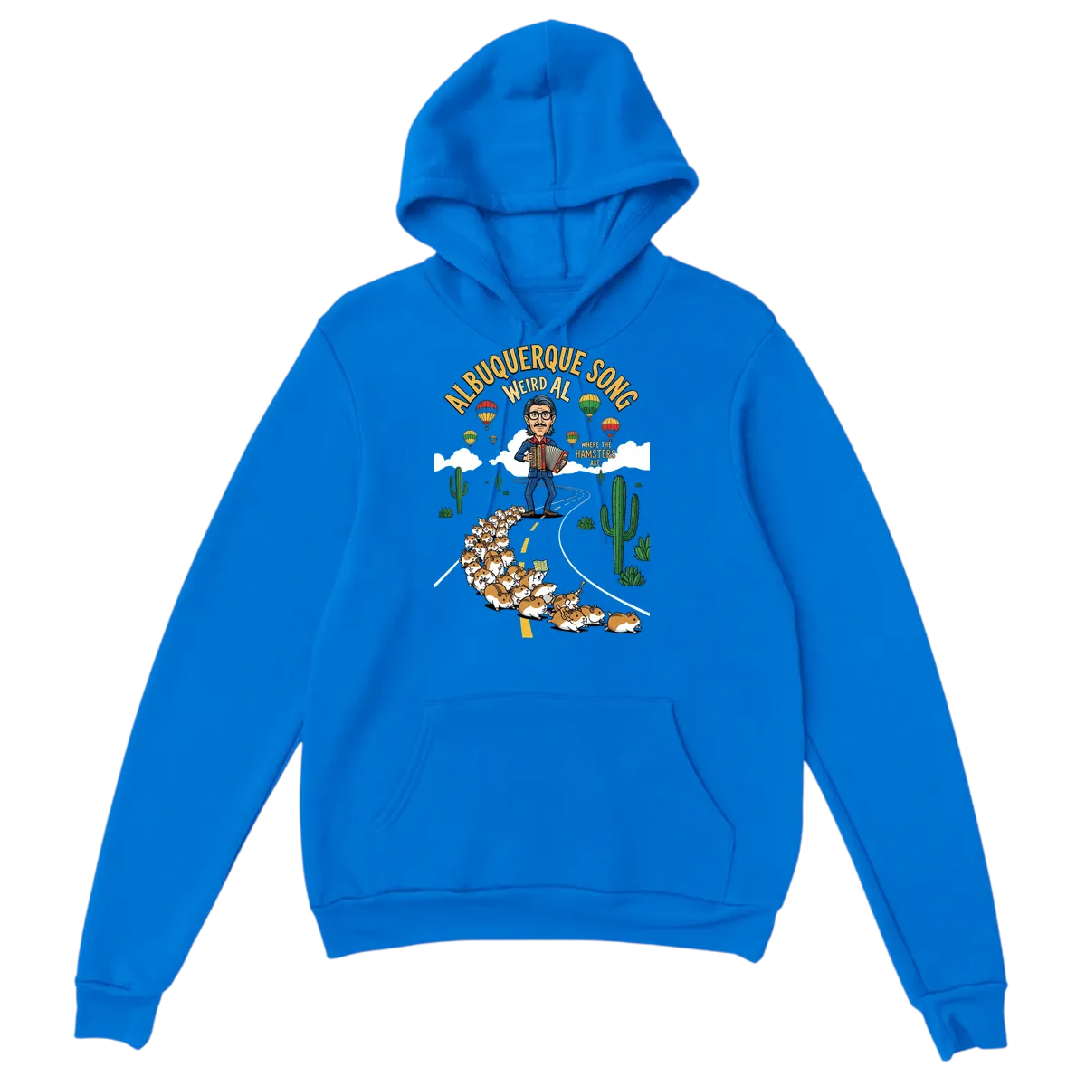 Albuquerque Epic Journey Hoodie - Weird Al Hoodies - Royal