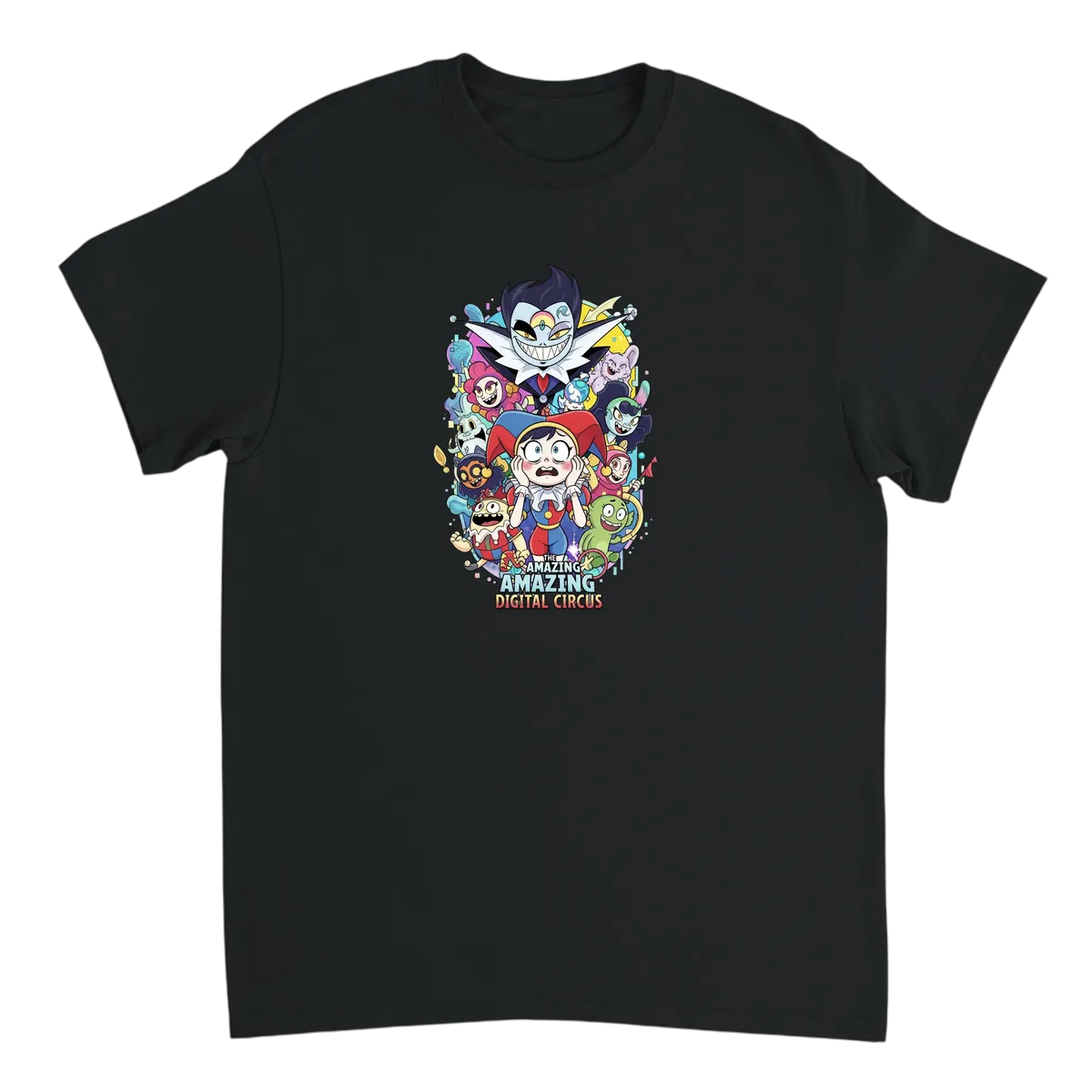 Amazing Digital Circus Meme T-Shirt White T-Shirts Photo 2