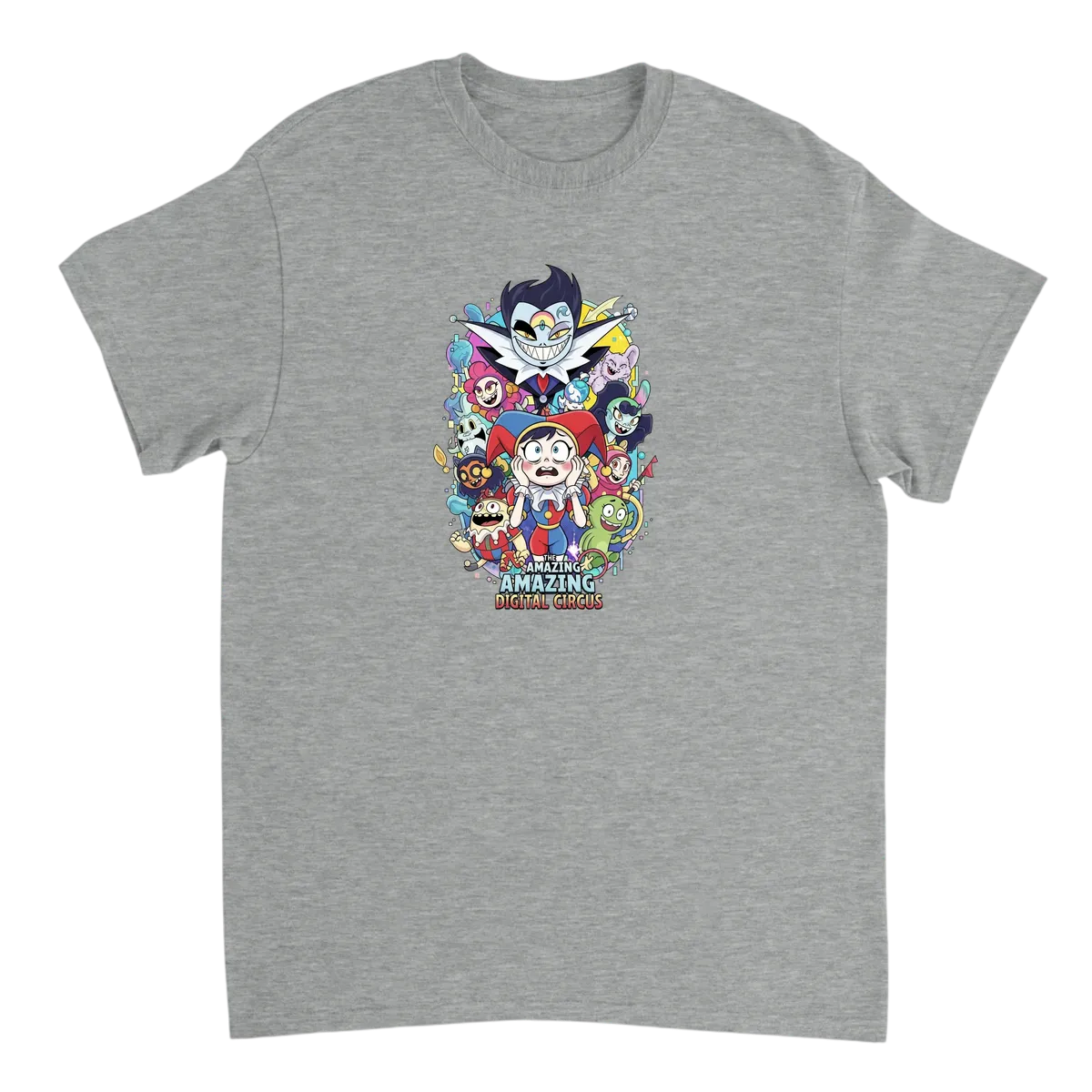 Amazing Digital Circus Meme T-Shirt White T-Shirts Photo 3