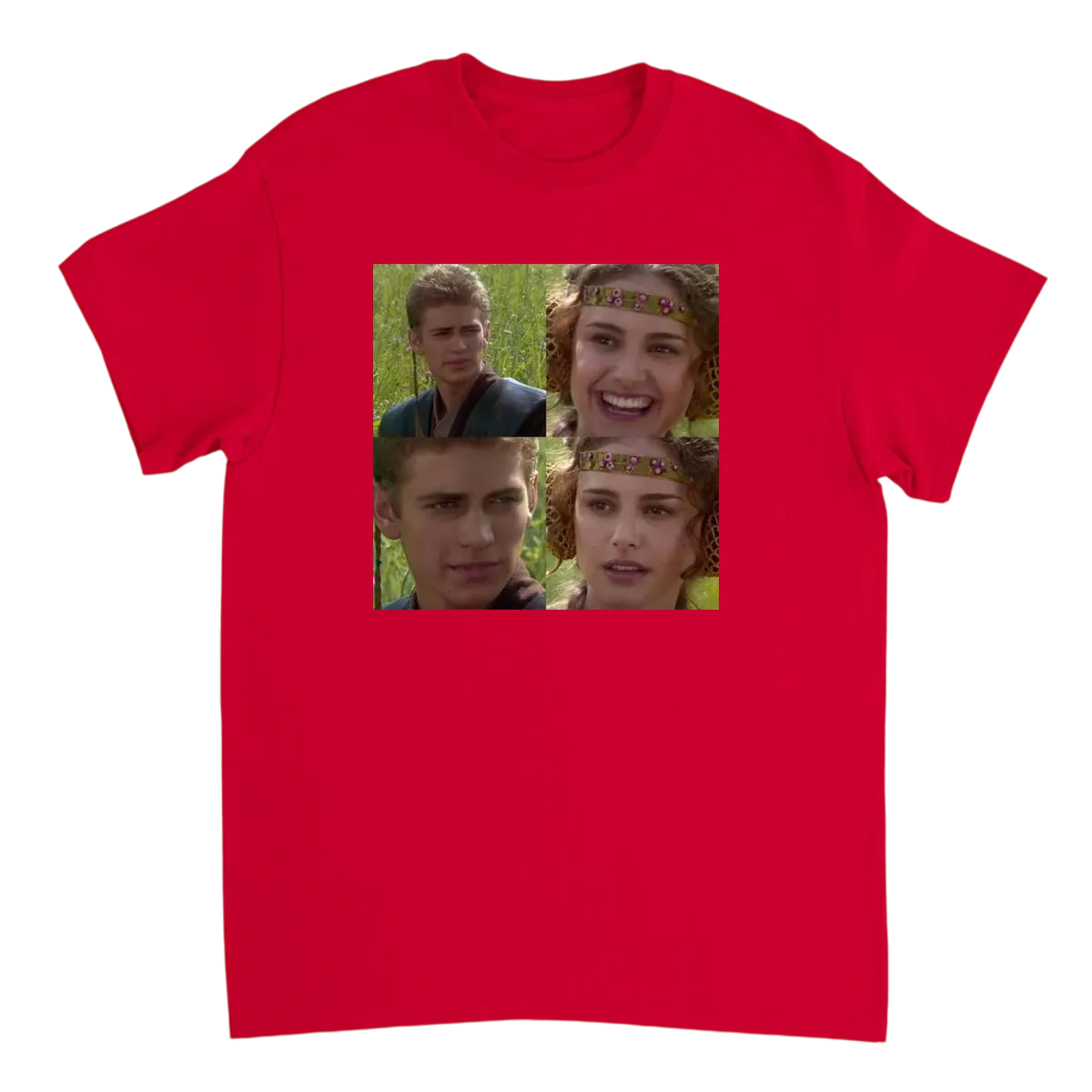 Anakin Padmé: I Hate Sand Meme T-Shirt Royal T-Shirts Photo 4