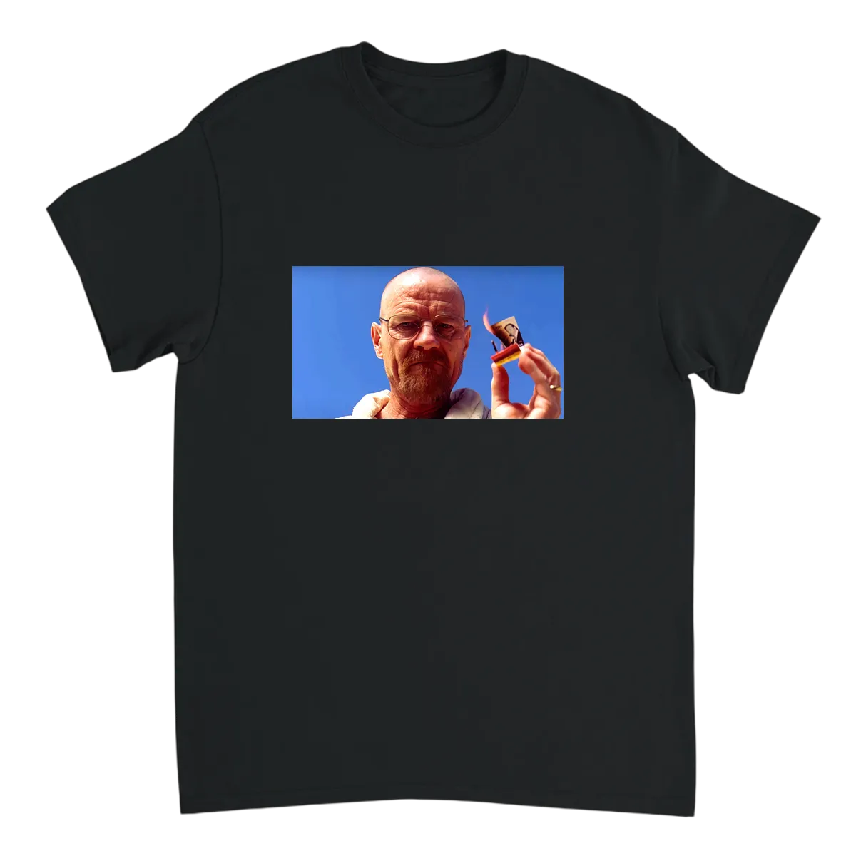 Angry Walter: Intense Focus Meme Tee Grey T-Shirts Photo 3