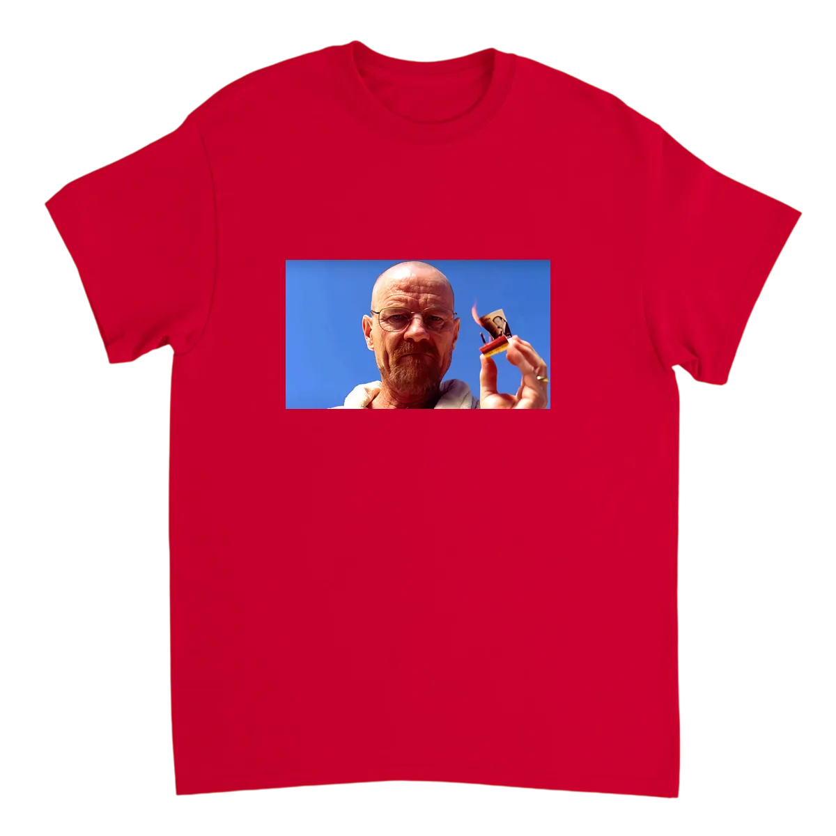 Angry Walter: Intense Focus Meme Tee Grey T-Shirts Photo 4