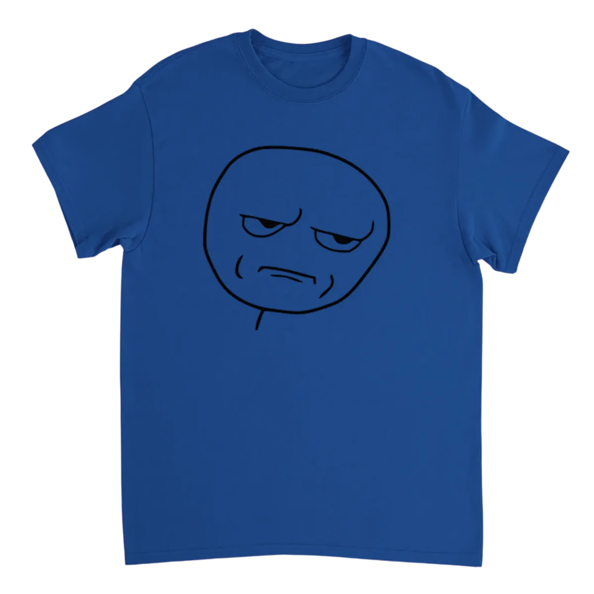 Are You Kidding Me? Rage Face Meme Tee Black T-Shirts Photo 4
