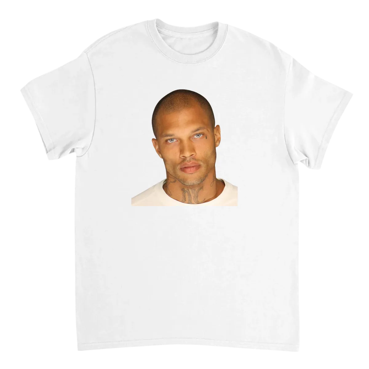 Attractive Convict Viral Meme Tee Black T-Shirts Photo 5