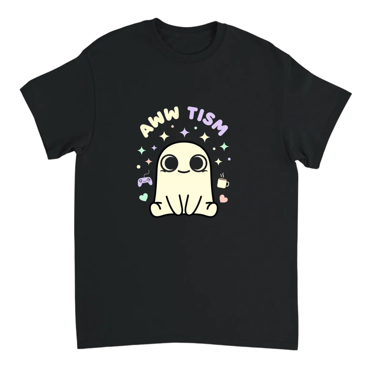 Aww Tism Wholesome Meme Graphic T-Shirt White T-Shirts Photo 3
