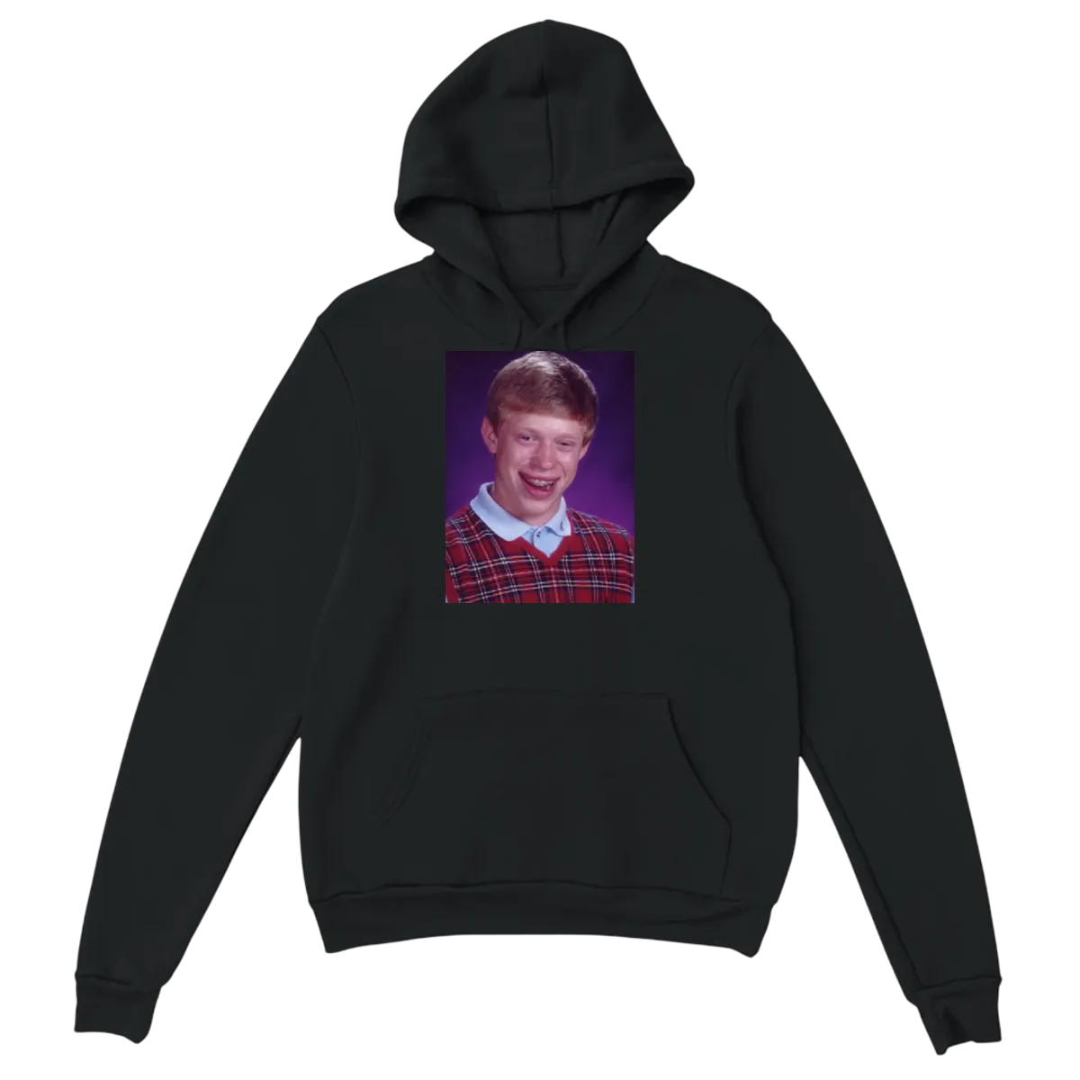 Bad Luck Brian Hoodie White Hoodies Photo 3