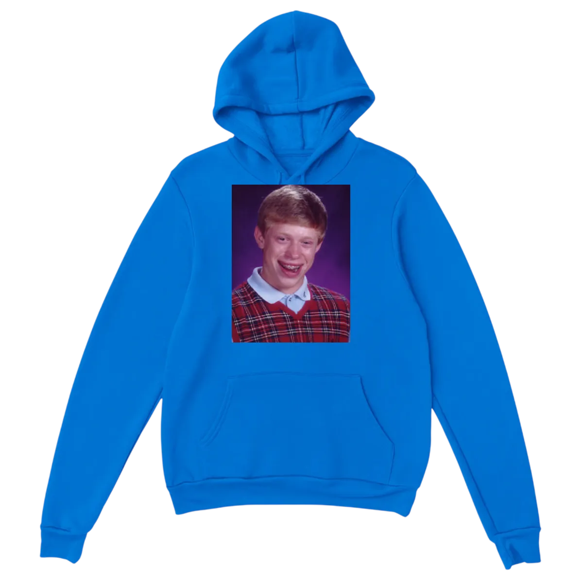 Bad Luck Brian Hoodie White Hoodies Photo 5