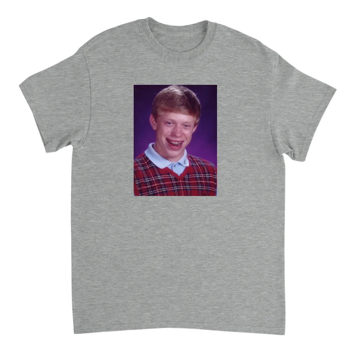 Bad Luck Brian T-Shirt White T-Shirts Photo 4