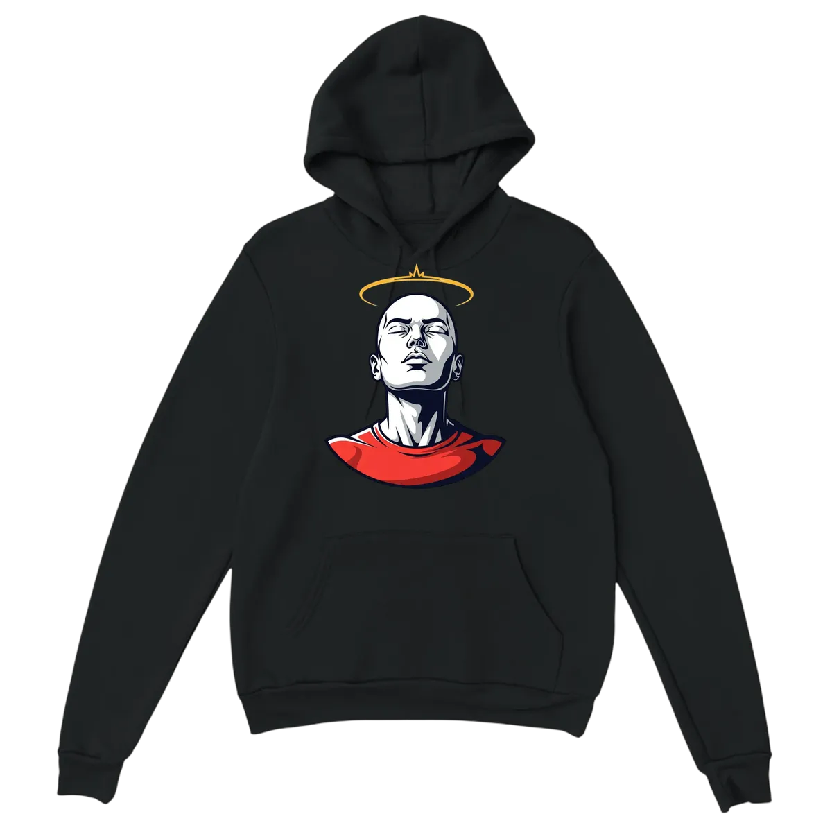 Bald & Majestic Power Move Hoodie Hoodies - Black