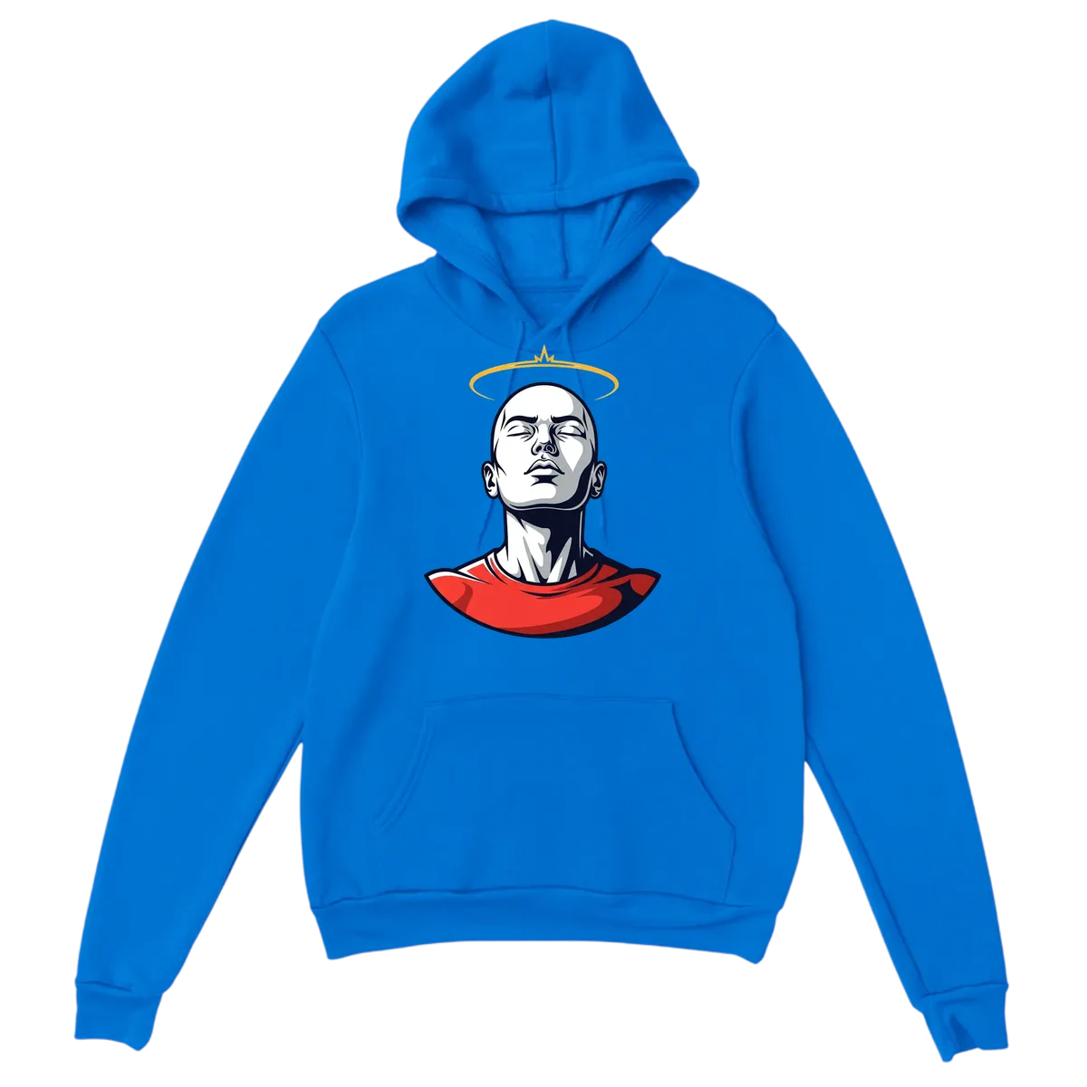 Bald & Majestic Power Move Hoodie Hoodies - Royal