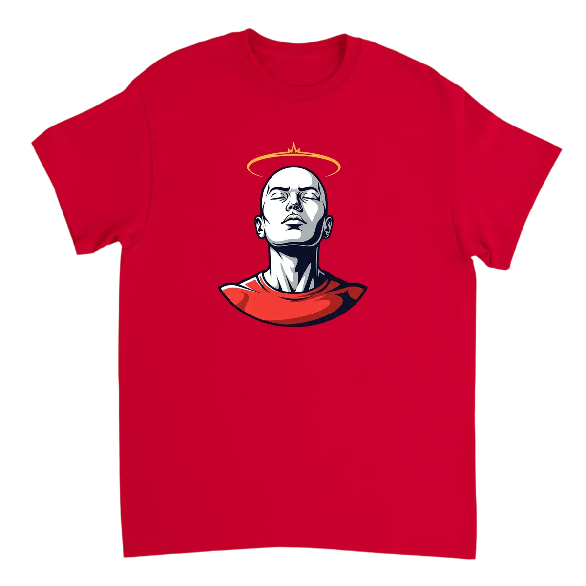 Bald & Majestic Tee: Own Your Crown! Black T-Shirts Photo 4