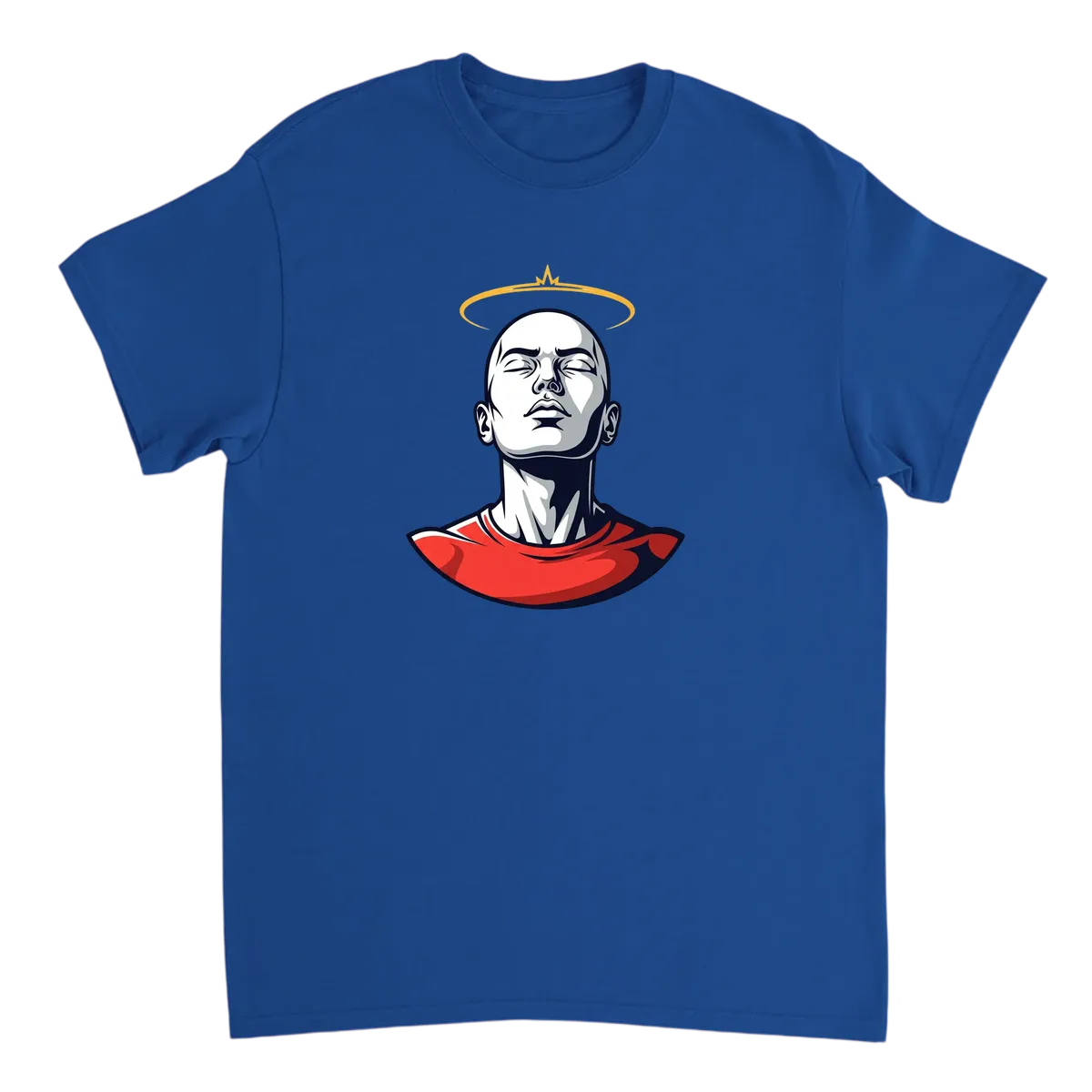 Bald & Majestic Tee: Own Your Crown! Black T-Shirts Photo 5