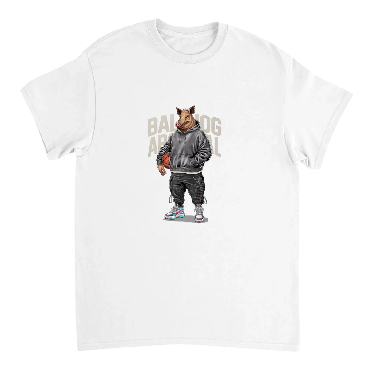 Ballhog Archival Vintage Graphic Tee - White T-Shirts (ZeitZwag Streetwear)