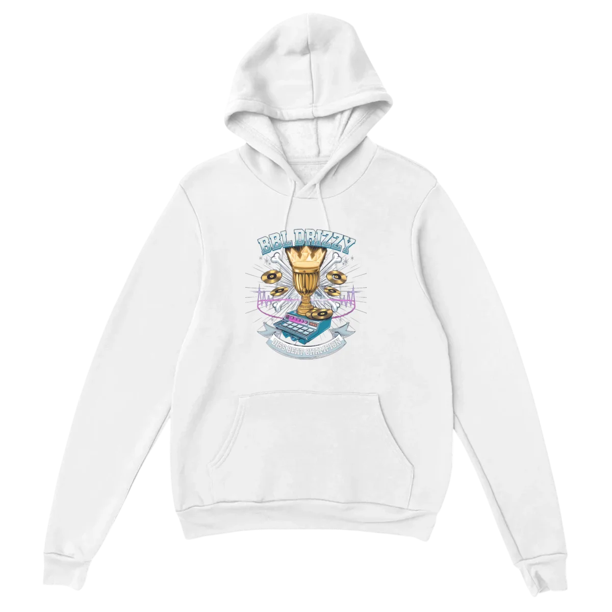 BBL Drizzy Diss Champion Meme Hoodie Hoodies - White