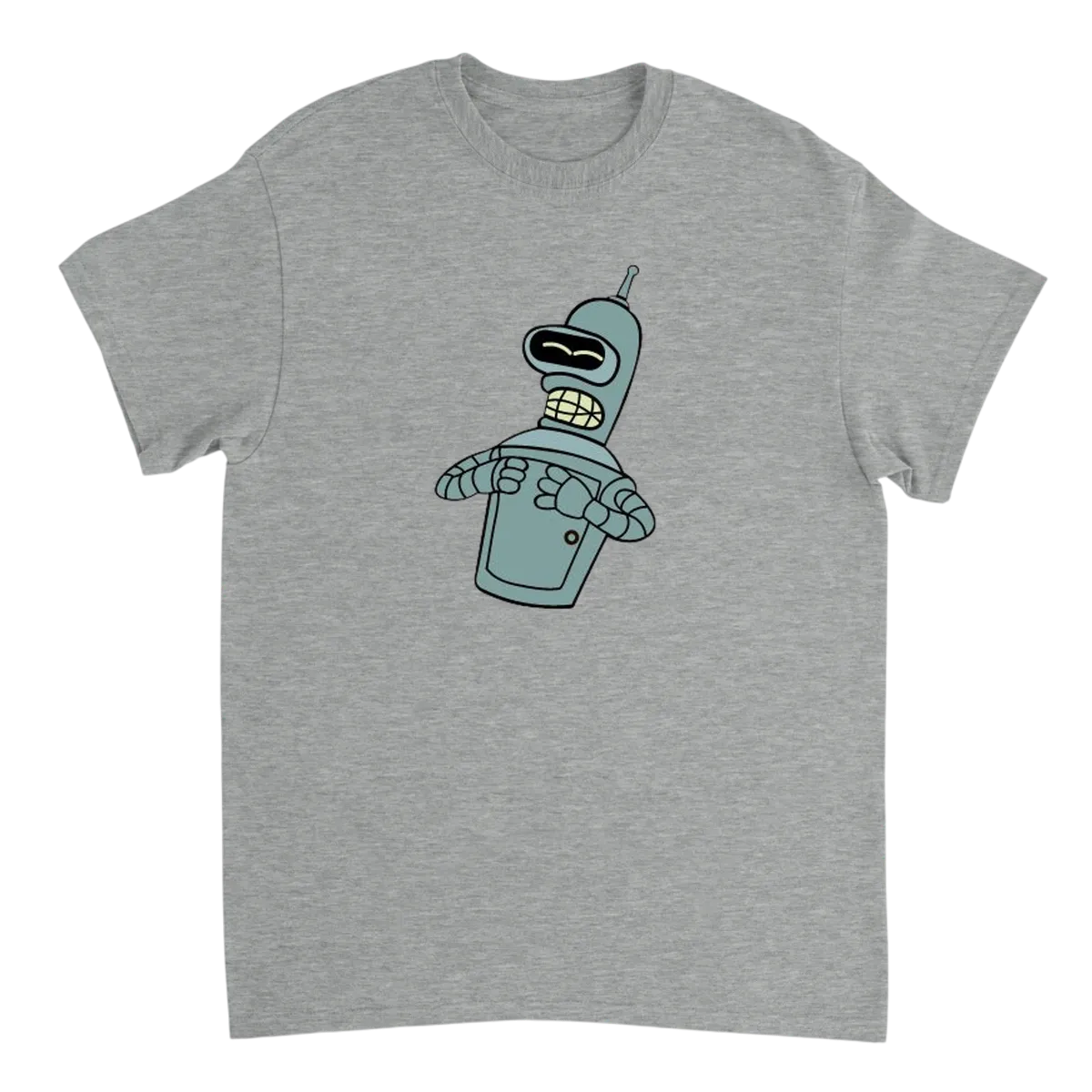 Bender Laughing T-Shirt Black T-Shirts Photo 2