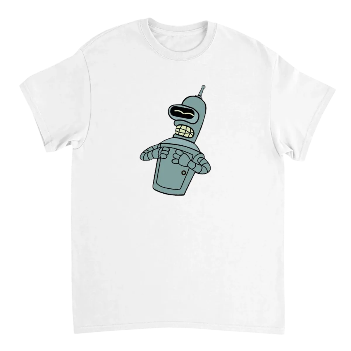 Bender Laughing T-Shirt Black T-Shirts Photo 5