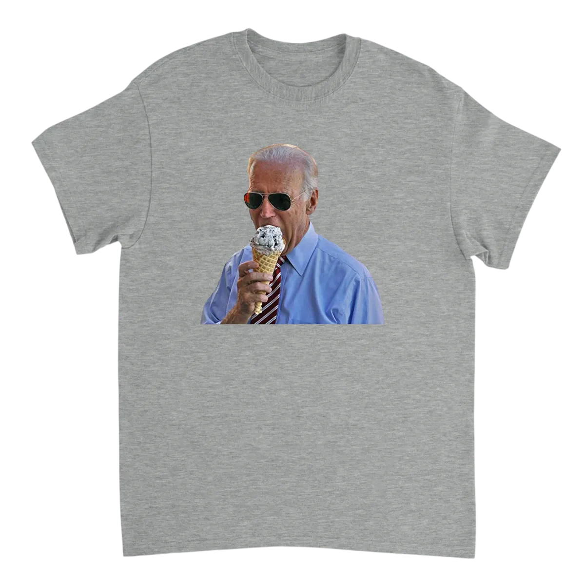 Biden Ice Cream T-Shirt Black T-Shirts Photo 3