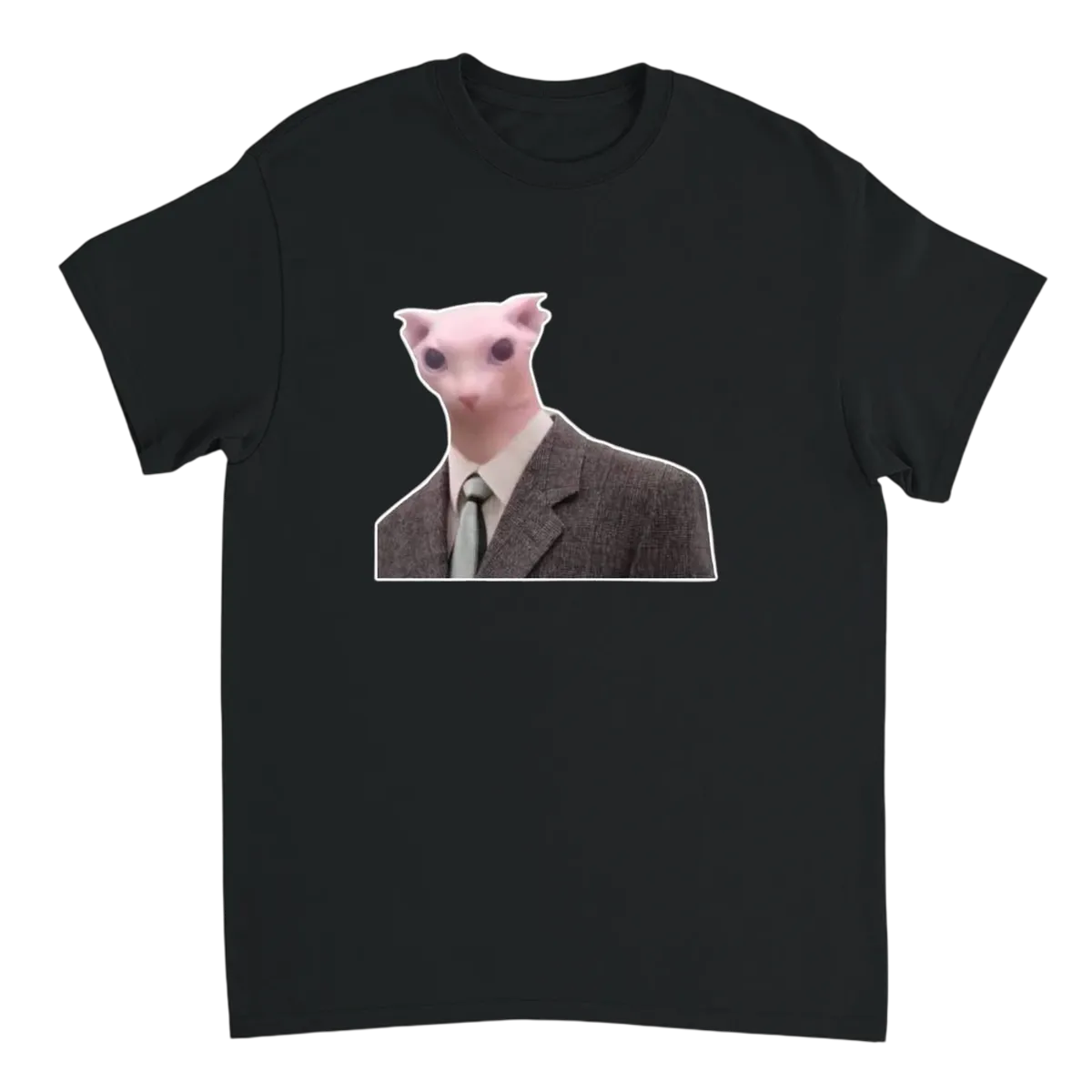 Bingus The Cat Meme T-Shirt Black T-Shirts Photo 2
