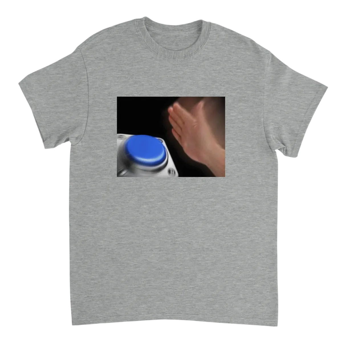 Blank Nut Button T-Shirt White T-Shirts Photo 4
